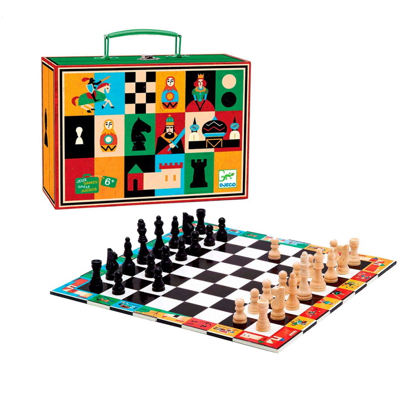 Настольная игра Djeco Шахматы и шашки #1