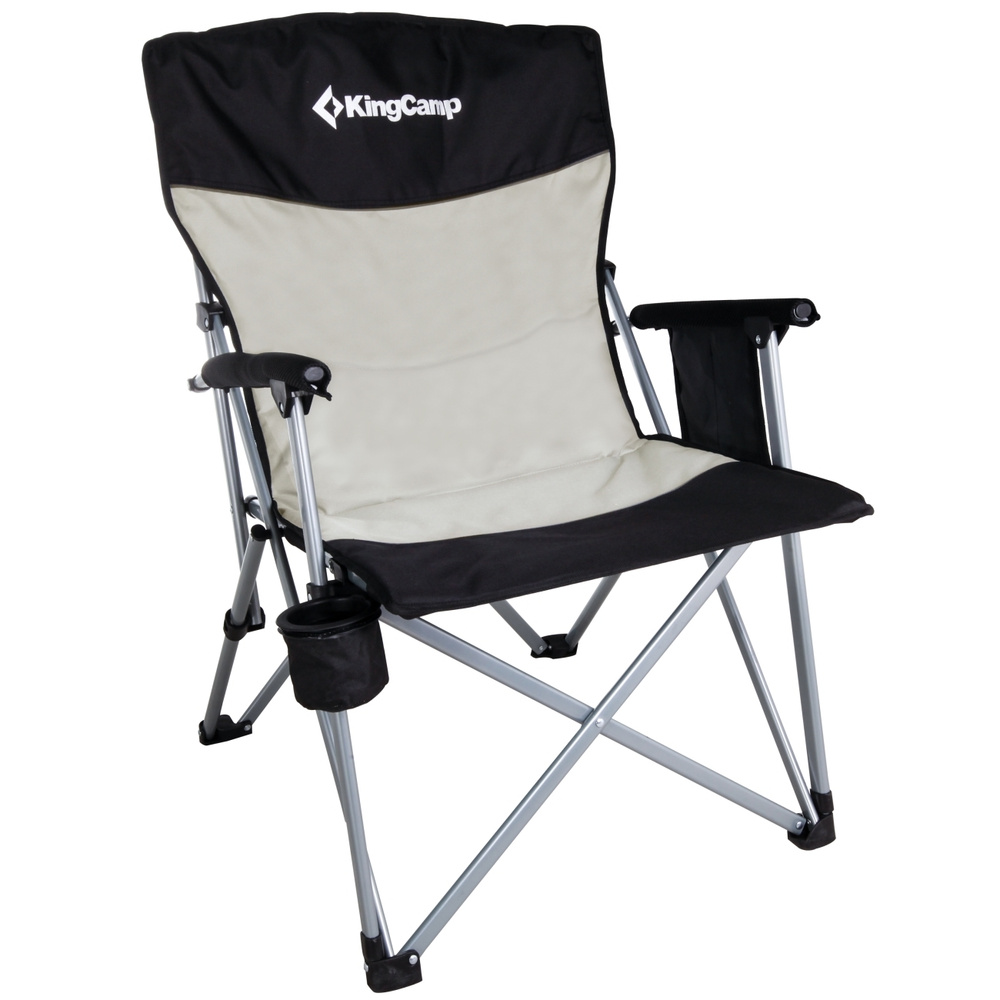 Кресло туристическое раскладное со спинкой KingCamp KC1914 Hard Arm Chair  #1