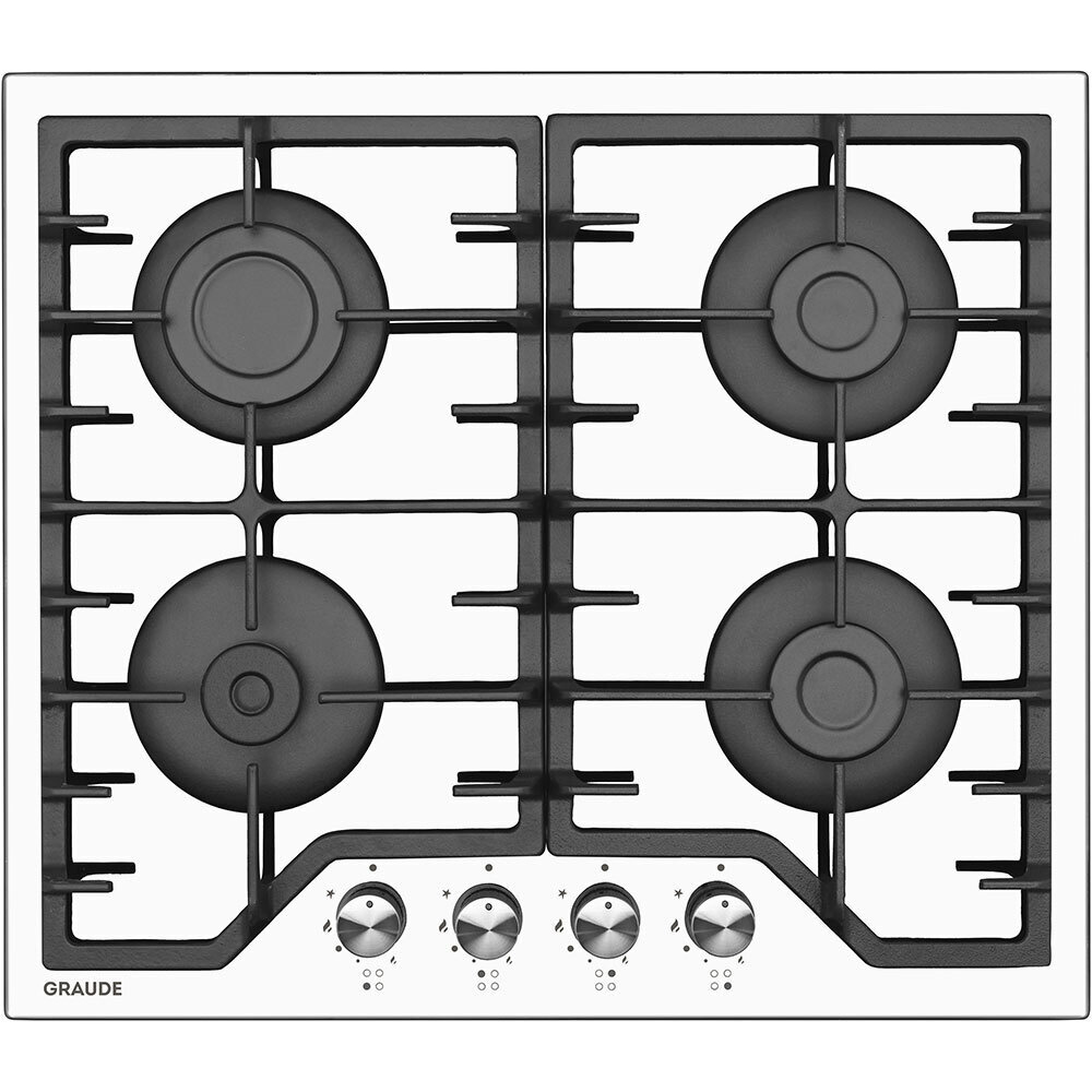 GRAUDE Газовая варочная панель GS 60.1 W, белый #1