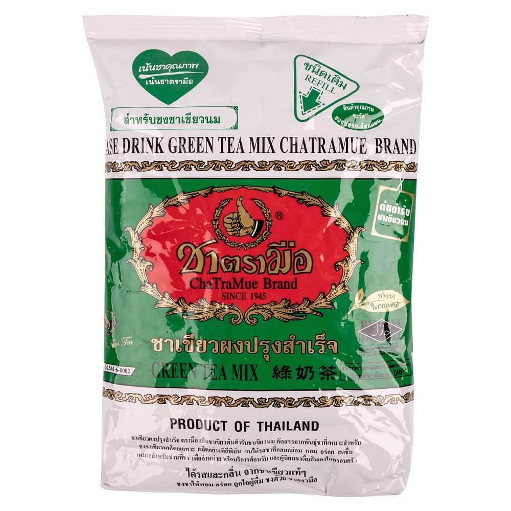 Chatramue Brand Чай изумрудный молочный тайский Green Tea Mix, 200 гр #1