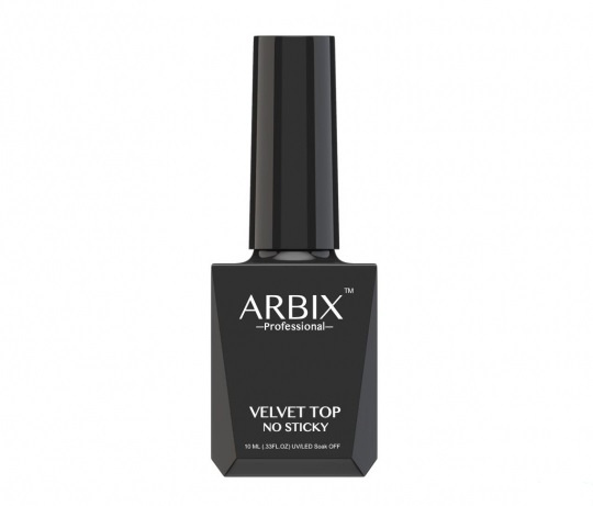 Arbix Velvet Top No Sticky - Топ бархатный для гель-лака, 10 мл #1