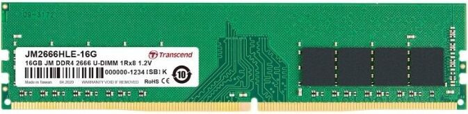 Transcend Оперативная память JetRam DDR4 2666 МГц 1x16 ГБ (JM2666HLE-16G) #1