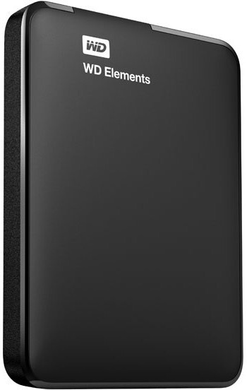 Western Digital 1 ТБ Внешний жесткий диск (WDBUZG0010BBK-WESN), черный, черный матовый  #1