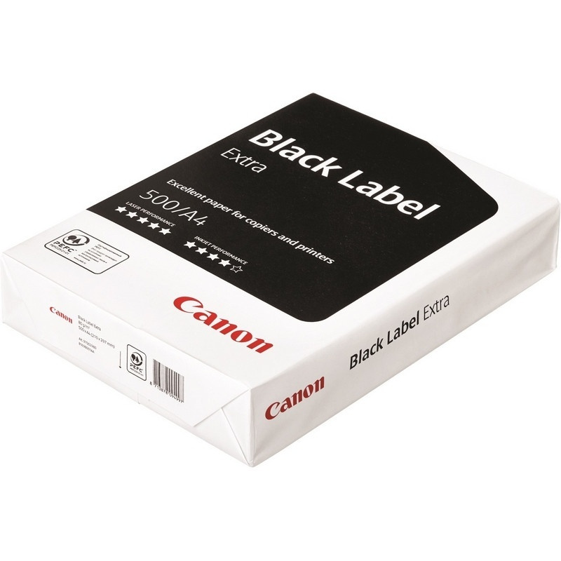 Бумага Canon Black Label Extra, А4, марка В, 80 г/м2, 500 листов #1