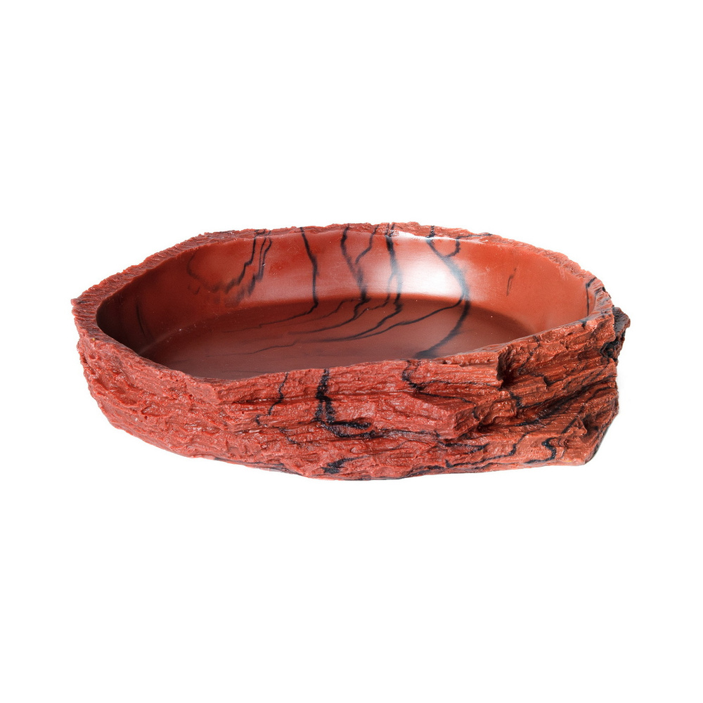 Кормушка поилка для рептилий LUCKY REPTILE "Dish Lava", 20x17.5x4.5см (Германия)  #1