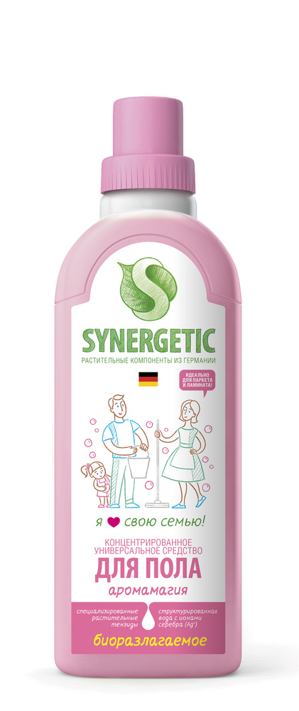 Средство для мытья полов (аромамагия)  0,75 л  "Synergetic" #1