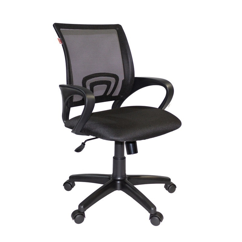 Кресло Easy Chair ткань черная сетка, черный, пластик #1