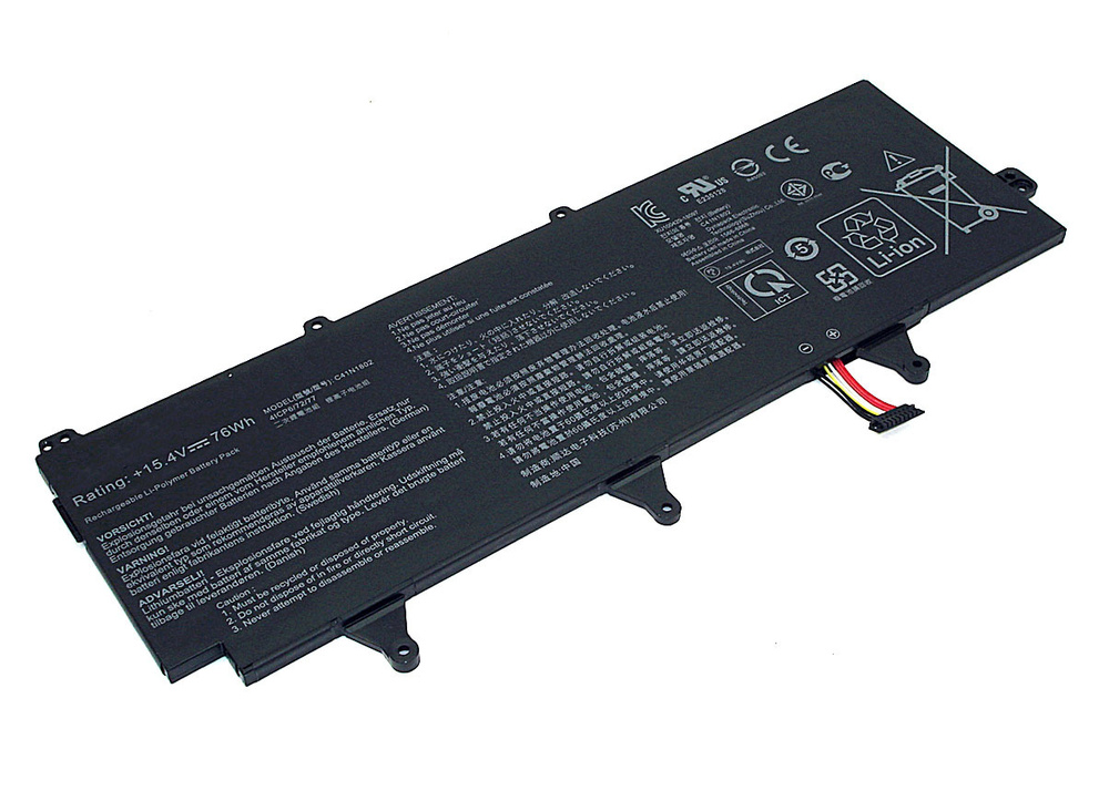 Аккумуляторная батарея для ноутбука Asus ROG GX701 (C41N1802 ) 15.4V 4210mAh  #1