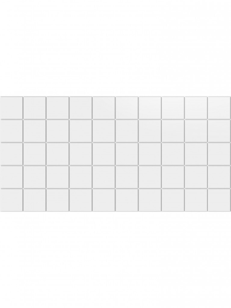 Стеновая панель ПВХ "Промо белая" 478х957х0,3мм (10 штук) #1
