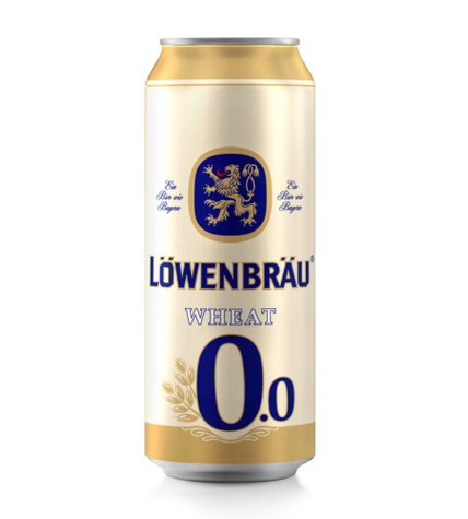 Пиво безалкогольное LOWENBRAU пшеничное нефильтрованное пастеризованное осветленное, 24 шт по 0.45л  #1