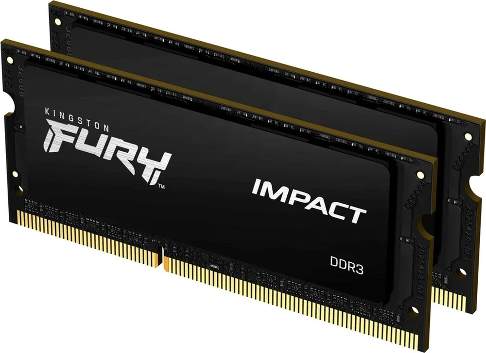 Kingston Fury Оперативная память Impact DDR3L 1866 МГц 2x8 ГБ (KF318LS11IBK2/16)  #1