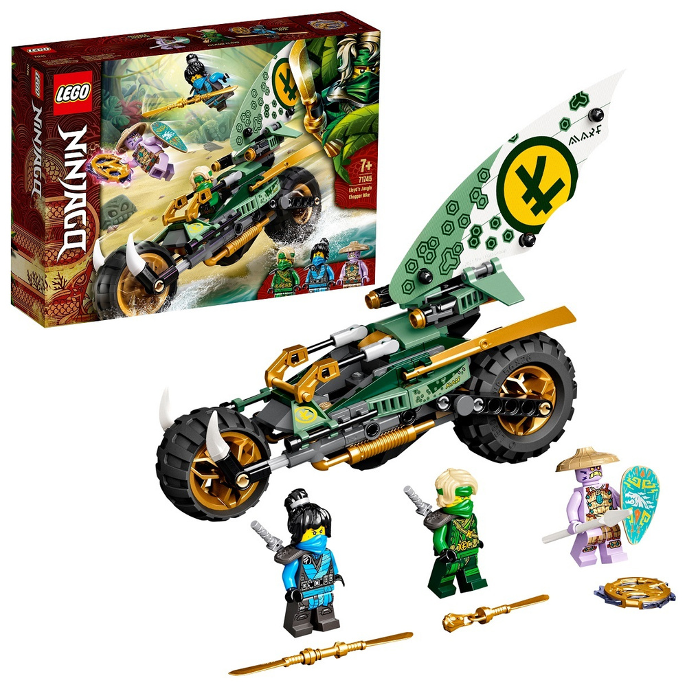 71745 Конструктор LEGO Ninjago Мотоцикл Ллойда для джунглей #1