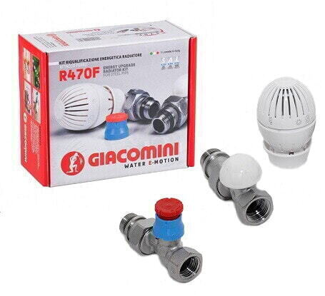 Вентиль Giacomini 3/4" комплект термостатический прямой R470FX064  #1