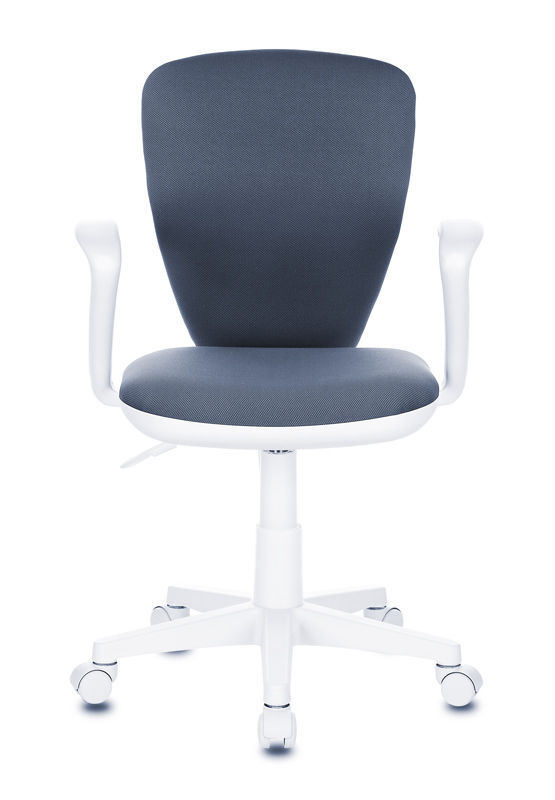 Кресло детское Бюрократ KD-W10AXSN серый 26-25 крестовина пластик пластик белый  #1