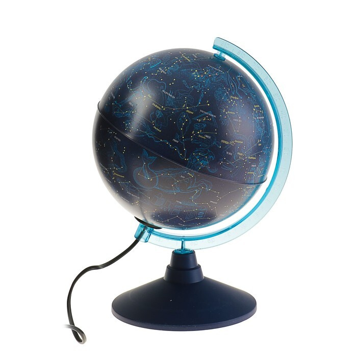 Глобус Звёздного неба "Классик Евро", диаметр 210 мм, с подсветкой  #1