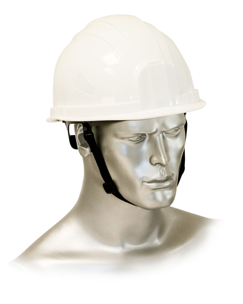 Защитная шахтерская каска РОСОМЗ СОМЗ-55 Hammer, белая 77517 #1