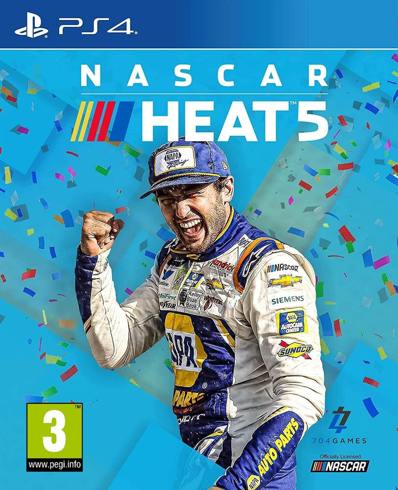 Игра Nascar Heat 5 (PlayStation 4, PlayStation 5, Английская версия) #1