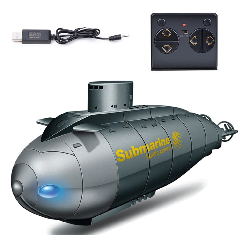 Подводная лодка на радиоуправлении с функцией погружения, пульт 2,4 ГГЦ, арт. 777-586  #1