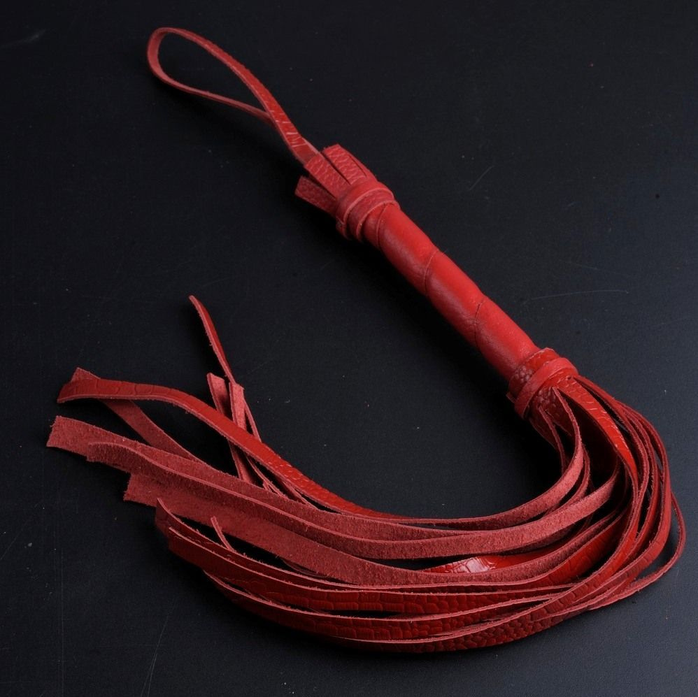 Красная мини-плеть - 40 см. #1
