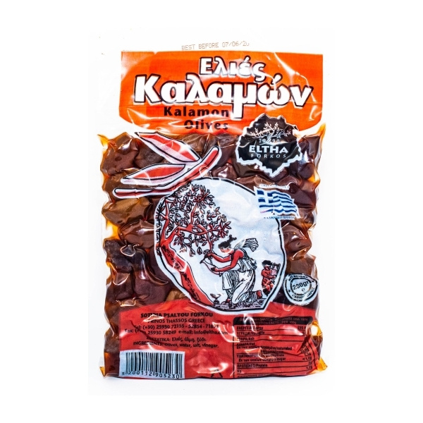 Eltha оливки каламон с косточками (250 гр.) #1