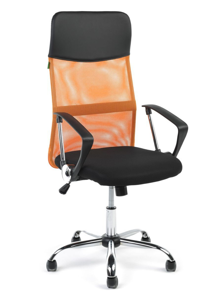 RIVA Chair Офисное кресло, Сетка, Ткань, черный, оранжевый #1