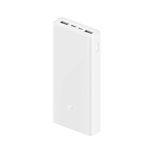 Аккумулятор Xiaomi Mi Power Bank 3 20000mAh Fast Charge QC3.0 Белый (PLM18ZM) #1