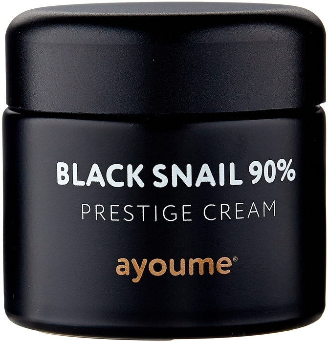 Восстанавливающий крем для лица муцином черной улитки Ayoume Black Snail Prestige Cream, 70 мл  #1