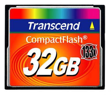 Карта памяти Transcend CompactFlash 32GB 133x Ultra Speed (TS32GCF133) #1