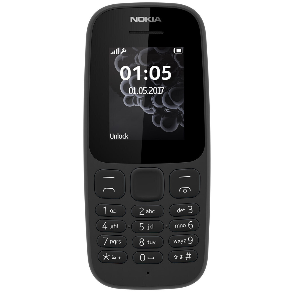Телефон NOKIA 105 DS TA-1174 Black #1