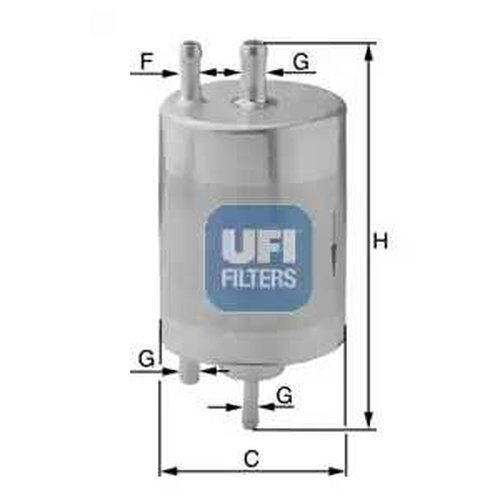 UFI Фильтр топливный арт. 3195800 #1