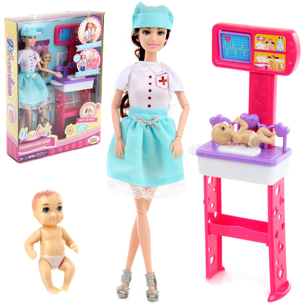 Кукла врач с младенцами, Veld Co #1