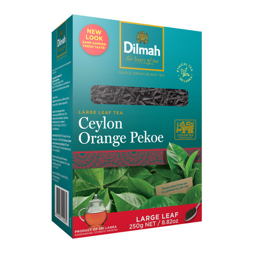 Чай Dilmah черный цейлонский ORANGE PEKOE листовой, 250 г #1