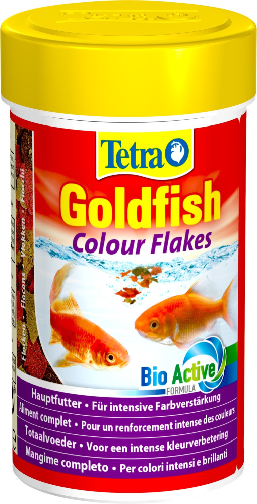  Корм для рыб Tetra Goldfish Colour Flakes 100мл хлопья #1