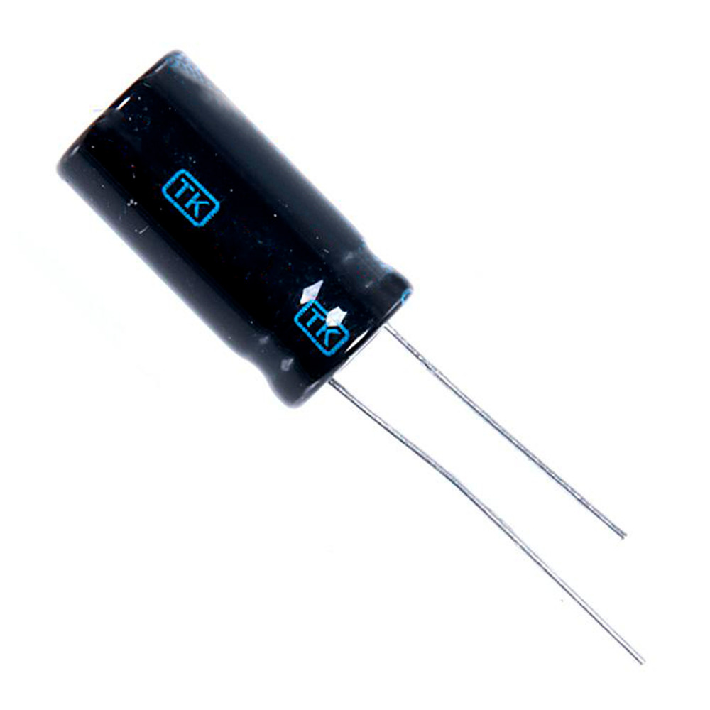 Конденсатор электролитический алюминиевый 100 мкФ 450В 18x40 TKR ...