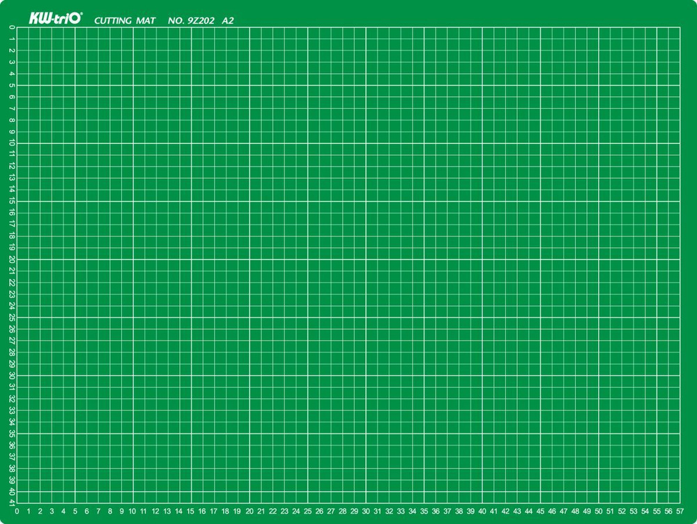 Подкладка для резки Kw-Trio 9Z202 A2 600x450мм зеленый #1
