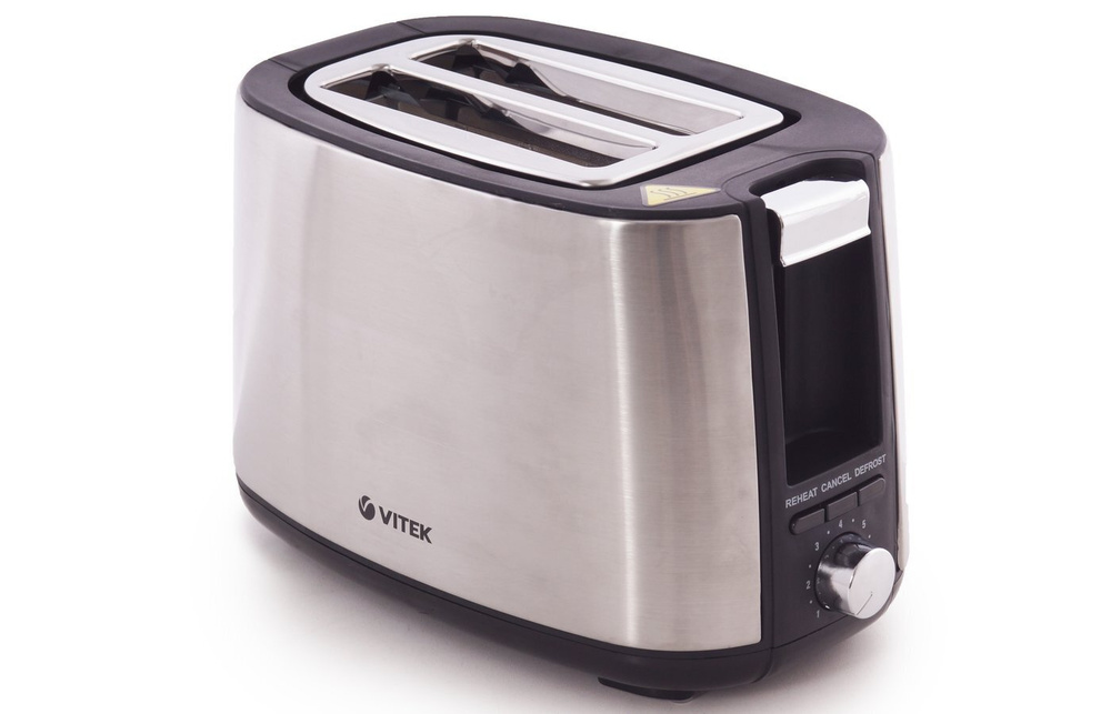 Тостер VITEK VT-7170, серебристый купить по выгодной цене в интернет ...