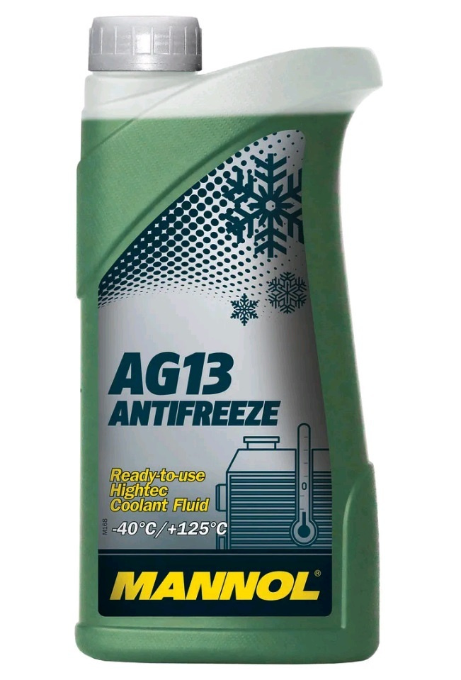 MANNOL Антифриз зеленый 1л AG13 Hightec -40*C 4013 #1