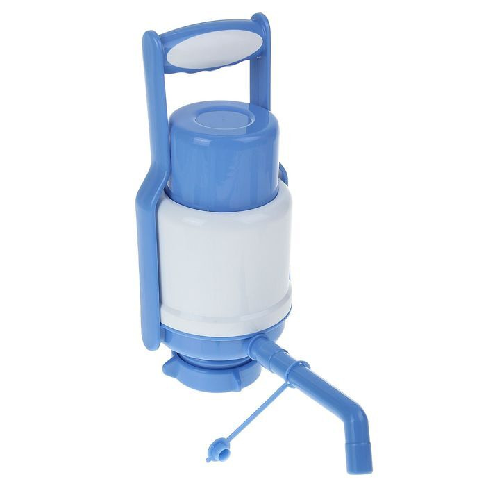 Lesoto, Помпа для воды Lesoto Universal, механическая, под бутыль от 11 до 19 литров, голубая  #1