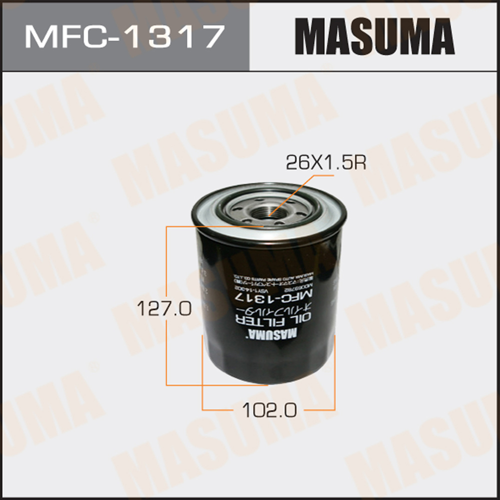 Masuma Фильтр масляный арт. MFC1317 #1