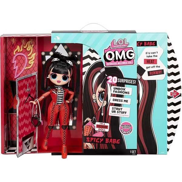 Кукла L.O.L. Surprise! OMG Doll Series 4 ЛОЛ ОМГ - Spicy Babe #1