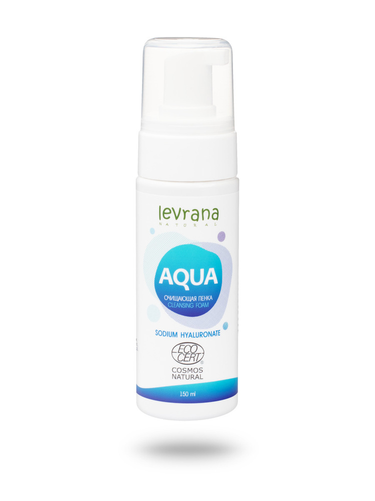 Levrana Очищающая пенка для умывания AQUA, 150мл #1