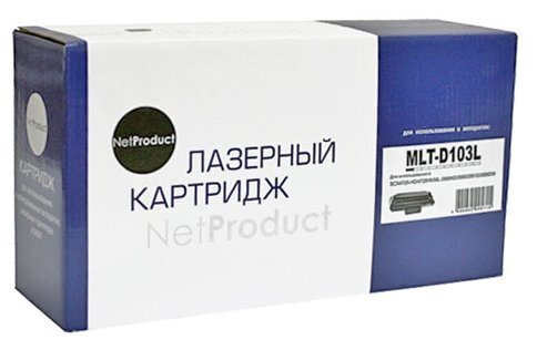 Картридж NetProduct MLT-D103L для Samsung ML-2950ND/2955DW/SCX-4727/4728FD, черный #1