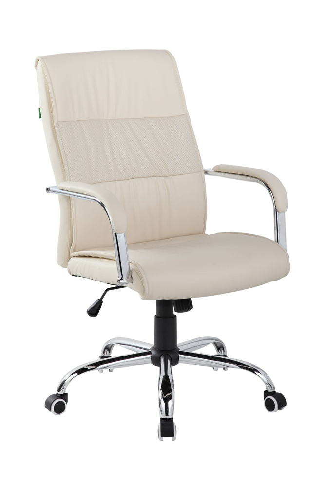 RIVA Chair Офисное кресло, Экокожа, Бежевый #1