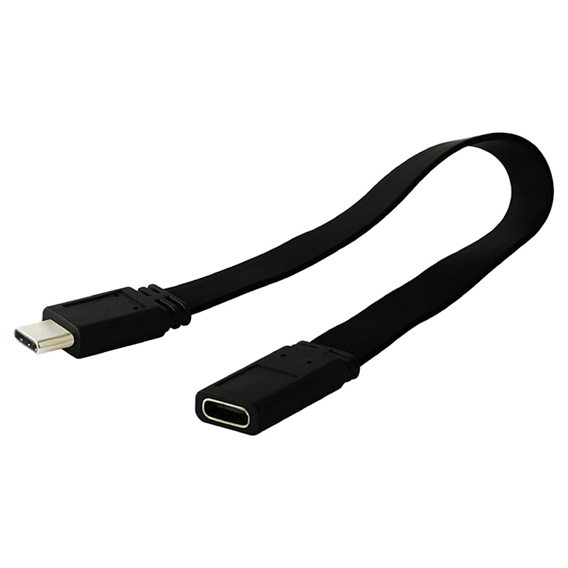 Короткий удлинительный кабель USB C папа-мама USB 3.1 Gen 2 100 Вт  #1