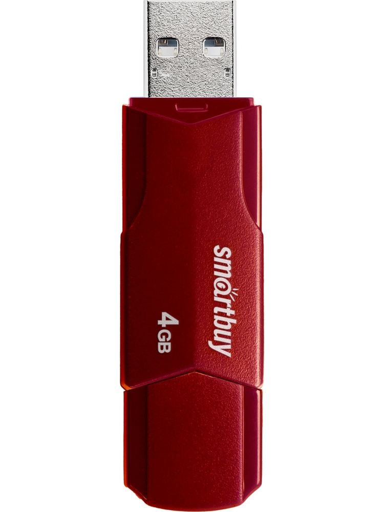 флеш-накопитель USB 2.0 4GB Smarbuy Clue / флешка USB #1