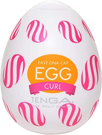 Мастурбатор-яйцо TENGA CURL #1