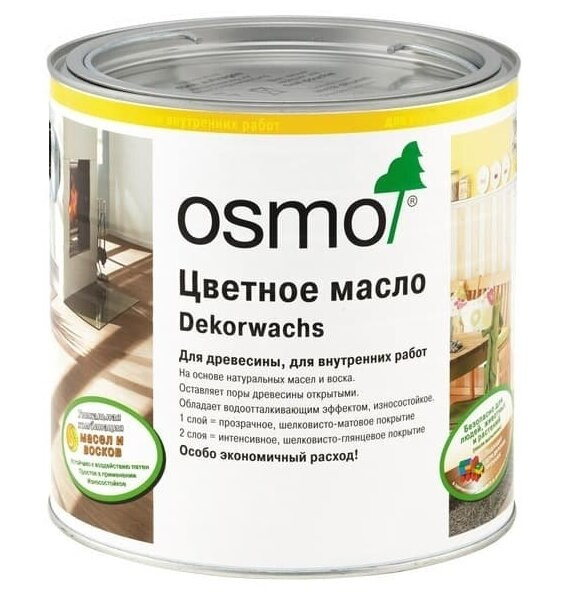 OSMO Масло для дерева 0.22 л., Шёлк #1