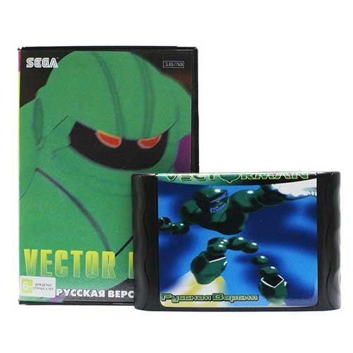 VectorMan (Вектормен) - игра с оригинальной идеей и высокой увлекательностью на Sega  #1