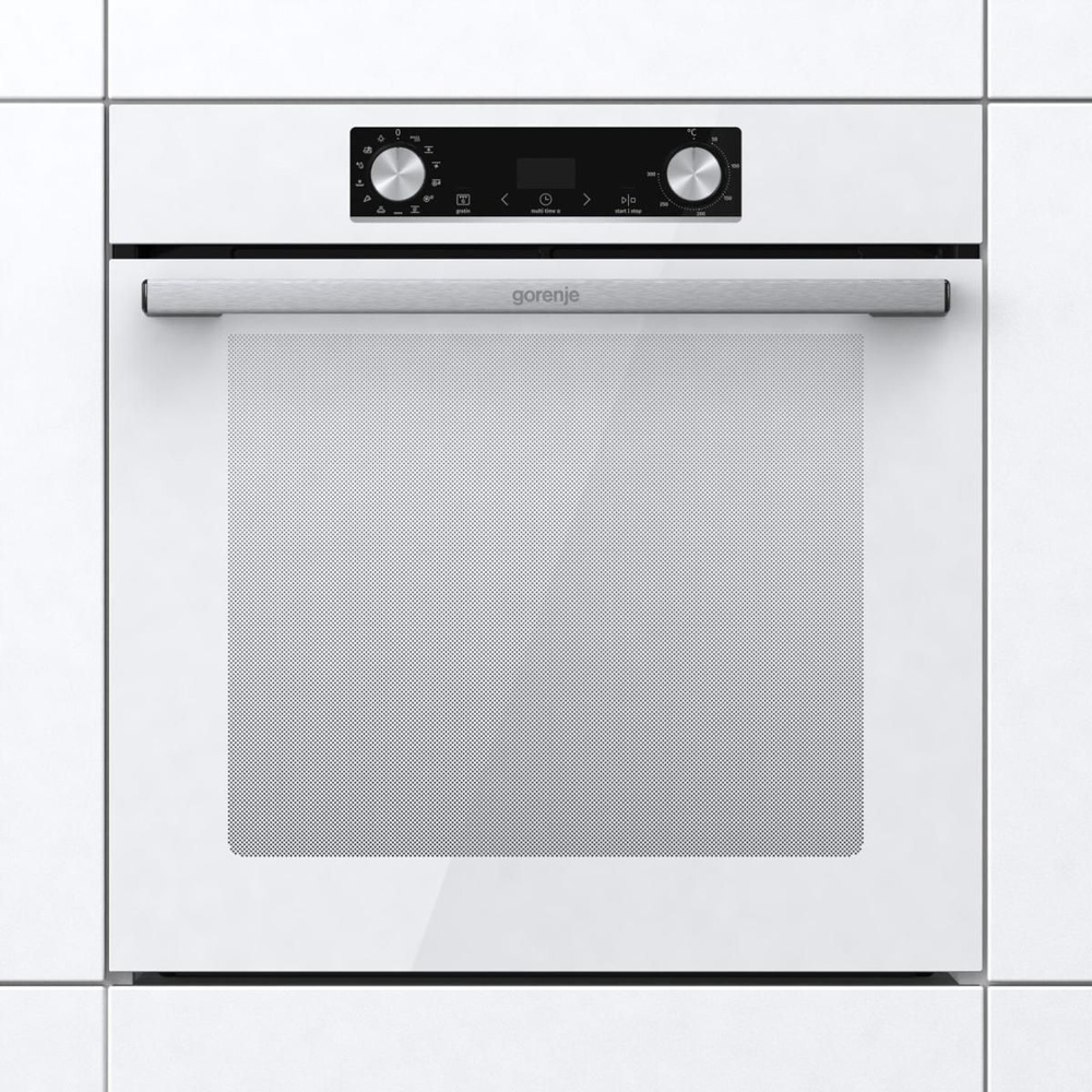 Духовой шкаф Электрический Gorenje BOS6737E06WG белый/нержавеющая сталь  #1