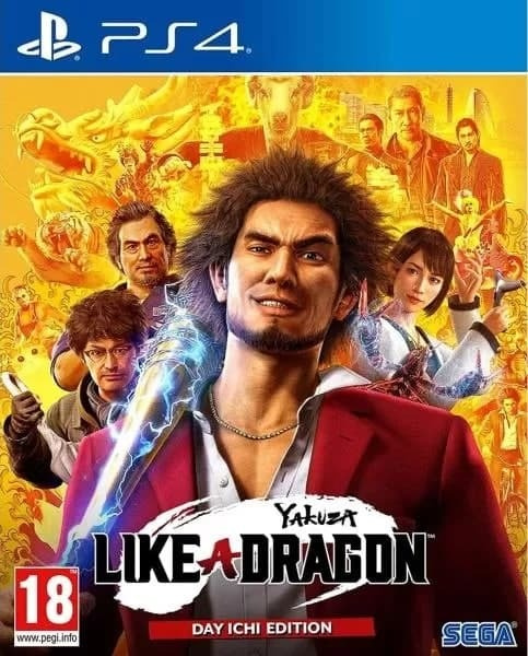 Игра Yakuza Like a Dragon. Day Ichi Steelbook Edition (PlayStation 4, Русские субтитры)  #1